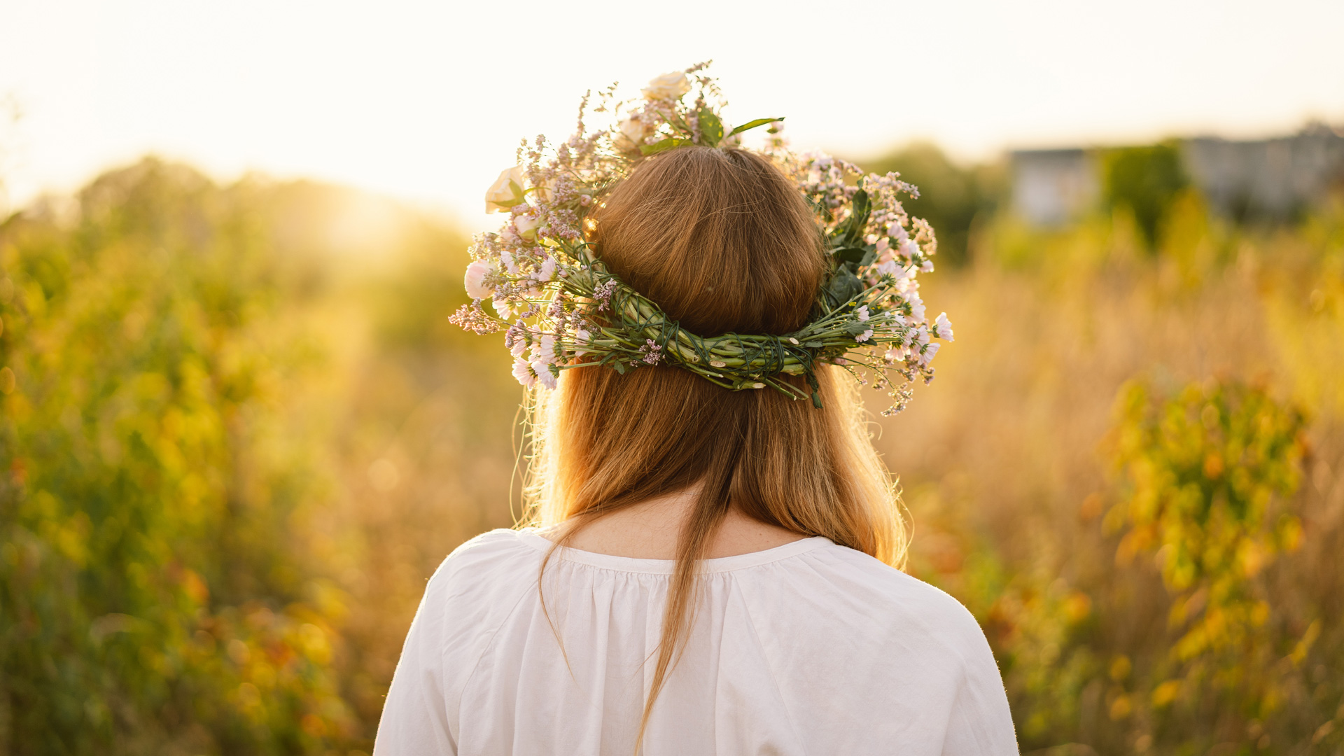 Blumenkranz Mittsommer