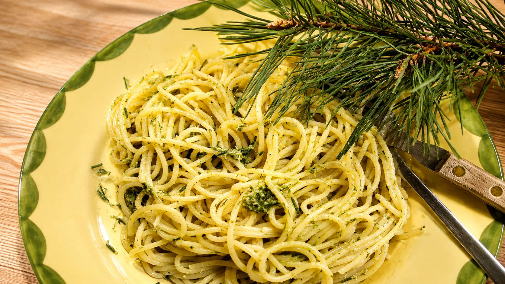 Kiefernpesto - ein einfaches Rezept