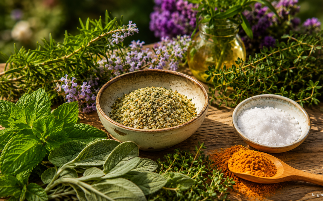 Sommerliches Kräutersalz – ein schnelles Rezept
